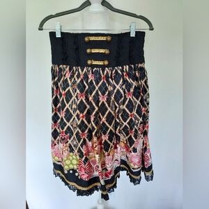 Bodyline Military Fruit Skirt